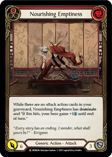 【傷あり特価】【U-MON246/EN/RF】Nourishing Emptiness