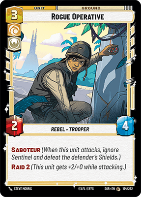 【傷あり特価】【SOR194/EN】Rogue Operative