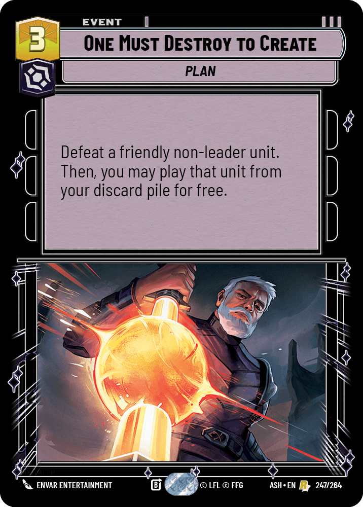 【ASH247/EN】One Must Destroy to Create