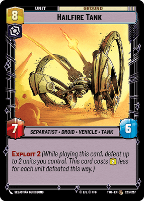 【傷あり特価】【TWI233/EN】Hailfire Tank