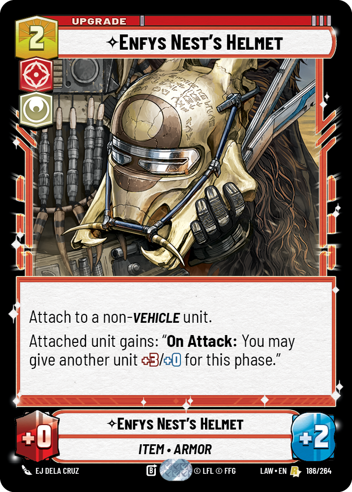 【LAW186/EN】Enfys Nest's Helmet