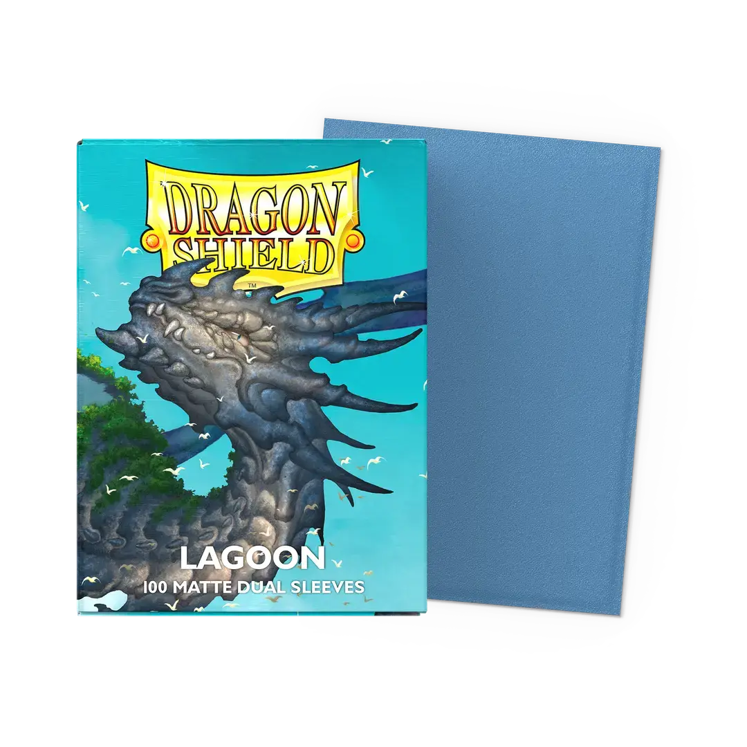 【Dragon Shield】Matte Dual - LAGOON(スタンダードサイズ/100枚入り)※配送方法はゆうパックをご選択ください