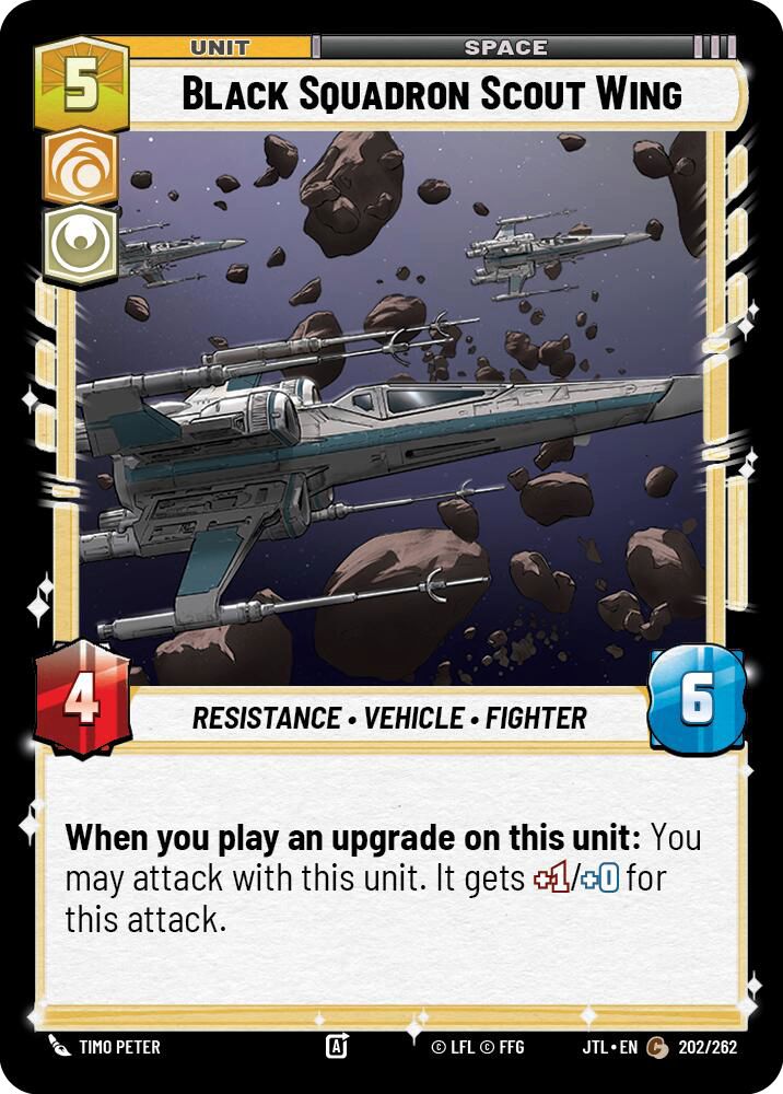 【JTL202/EN】Black Squadron Scout Wing