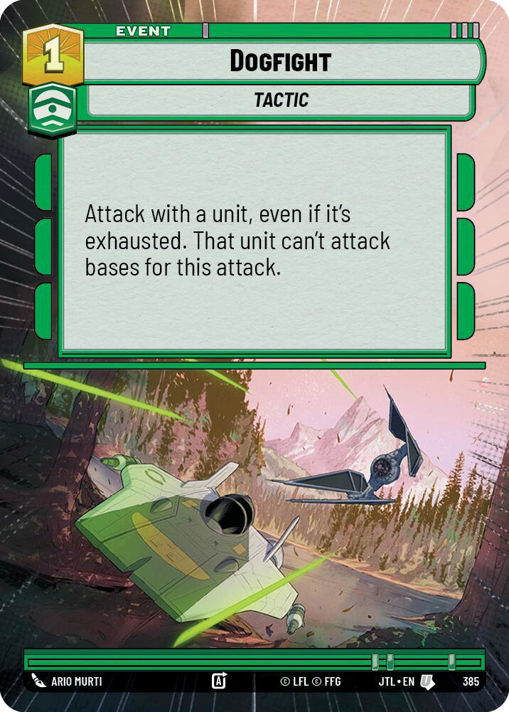 【JTL857/EN】Dogfight (HYPERSPACE/FOIL)