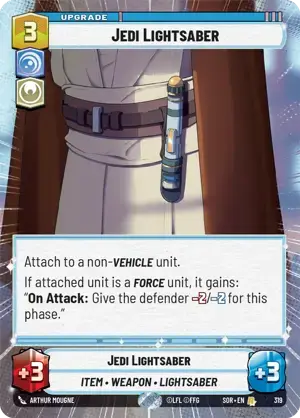 【傷あり特価】【SOR319/EN】Jedi Lightsaber (HYPERSPACE)