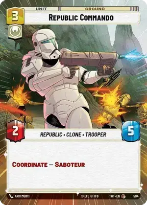 【傷あり特価】【TWI504/EN】Republic Commando(HYPERSPACE)
