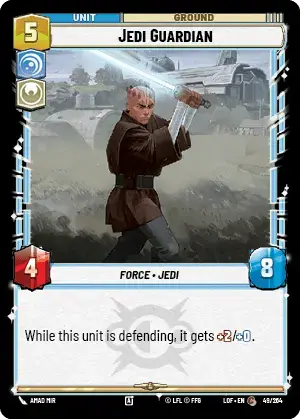 【LOF049/EN】Jedi Guardian