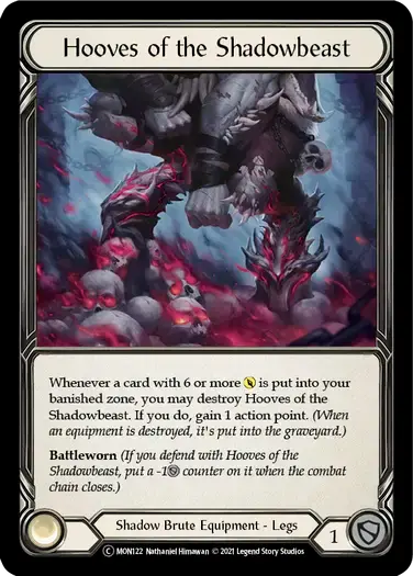 【U-MON122/EN】Hooves of the Shadowbeast