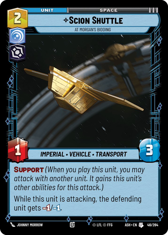 【ASH046/EN】Scion Shuttle - At Morgan's Bidding