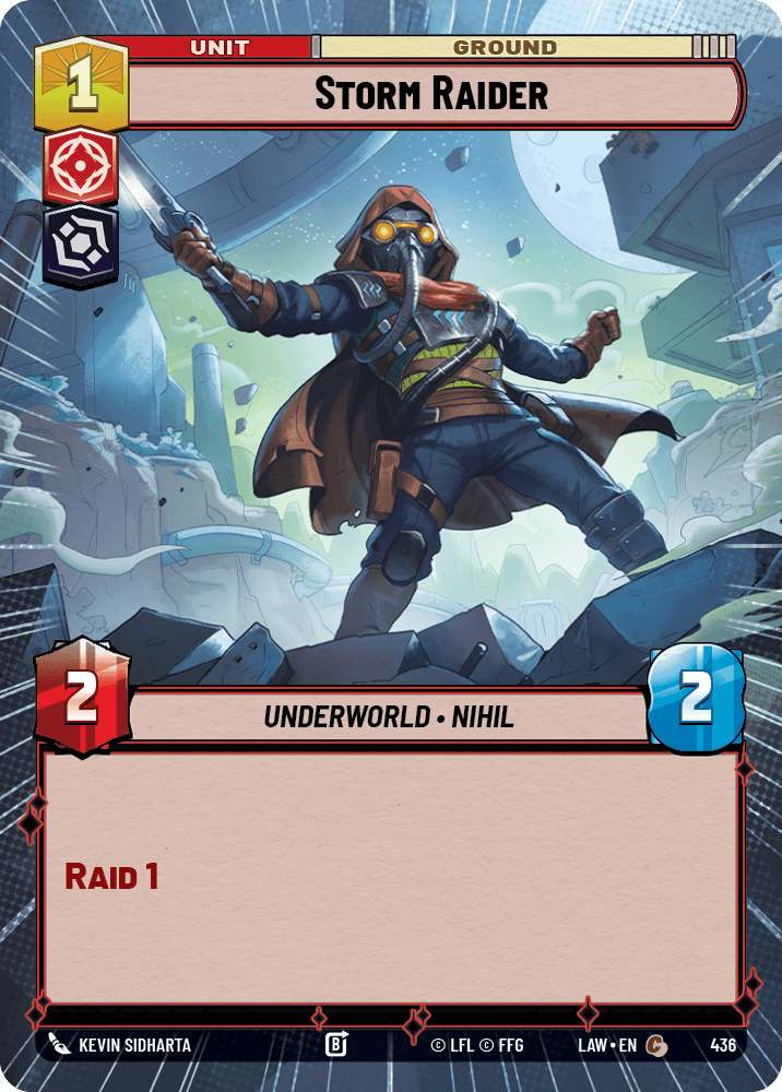 【LAW436/EN】Storm Raider (Hyperspace)
