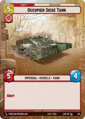 【SOR428/EN】Occupier Siege Tank (HYPERSPACE)