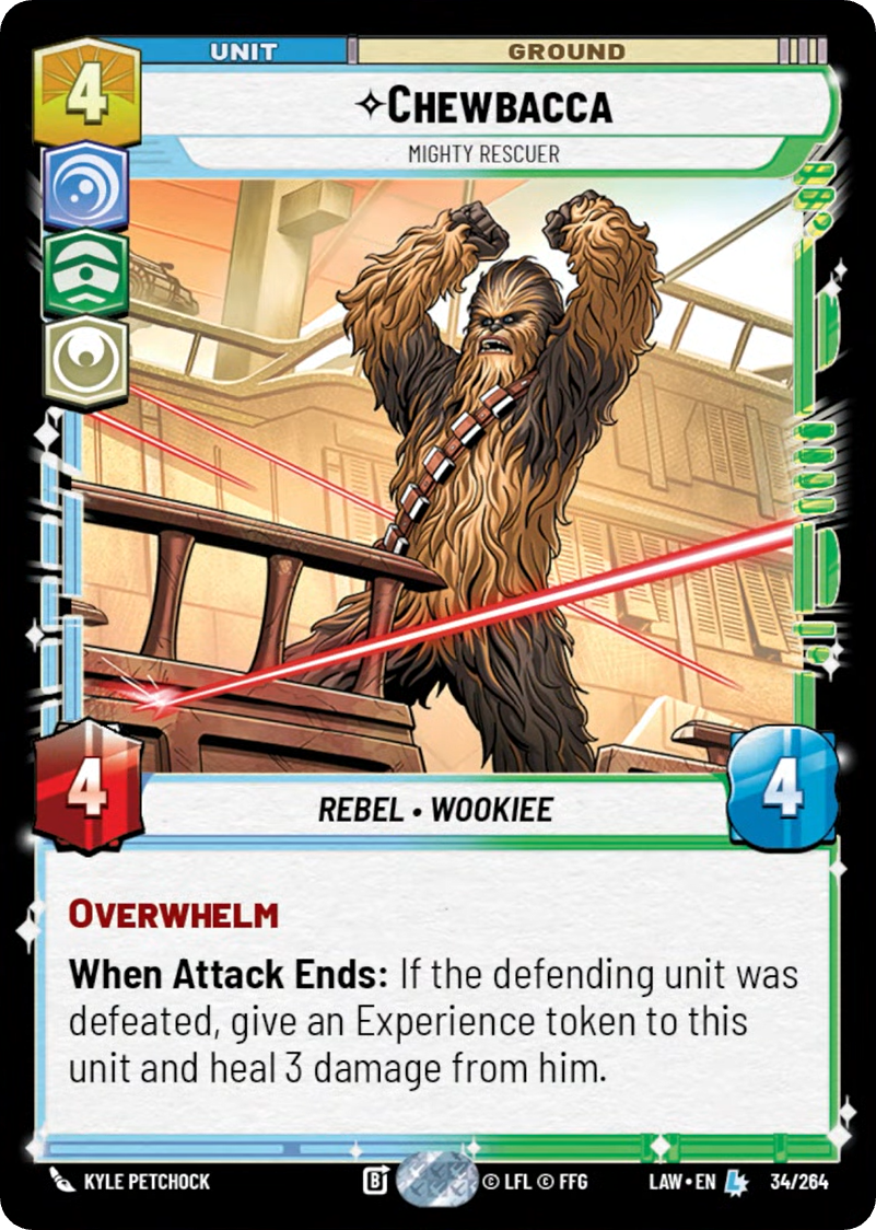 【LAW034/EN】Chewbacca - Mighty Rescuer