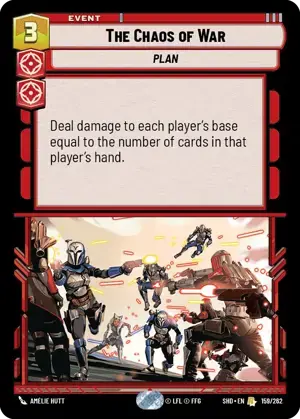 【SHD159/EN】The Chaos of War (FOIL)