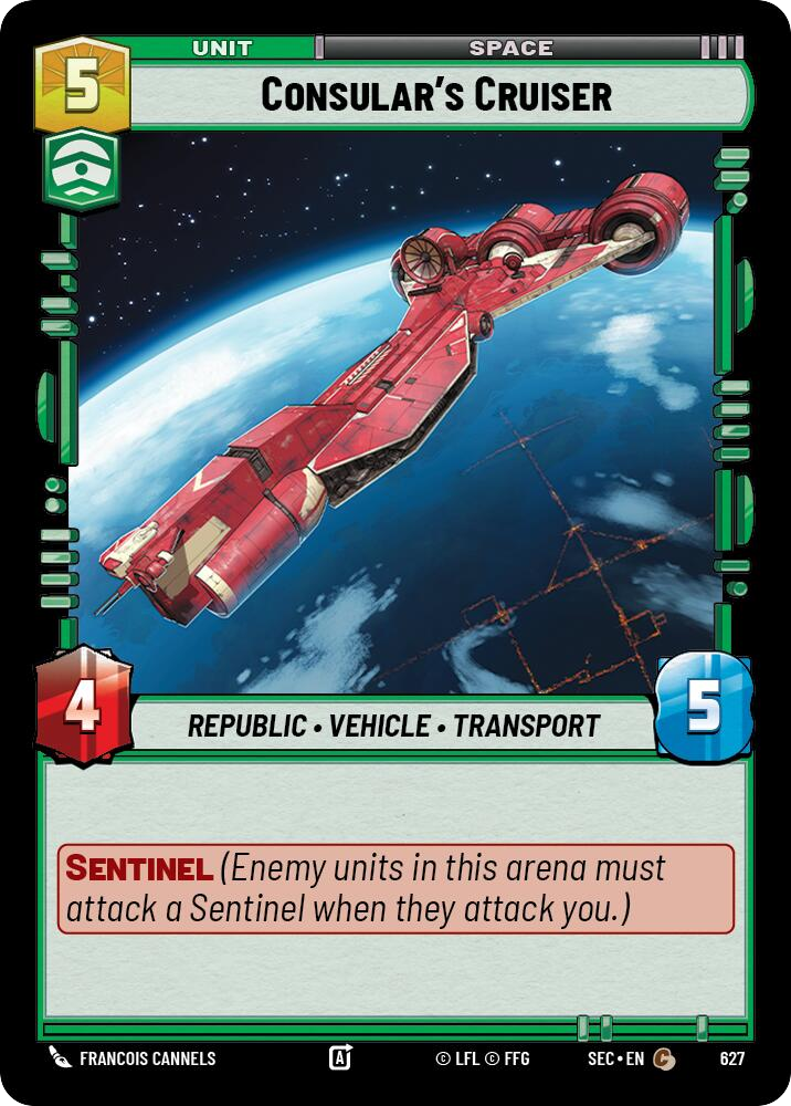 【SEC0627/EN】Consular's Cruiser (Foil)