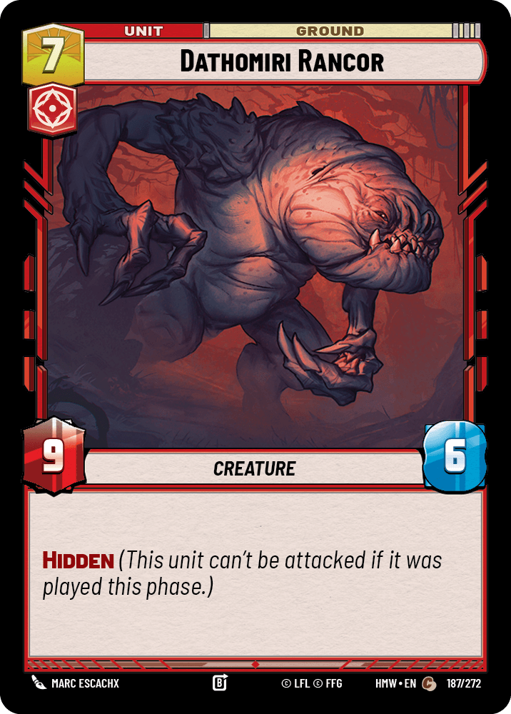 【HMW187/EN】Dathomiri Rancor