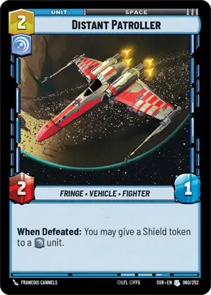 【傷あり特価】【SOR060/EN】Distant Patroller(FOIL)