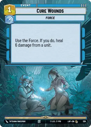 【LOF815/EN】Cure Wounds(Hyperspace/Foil)