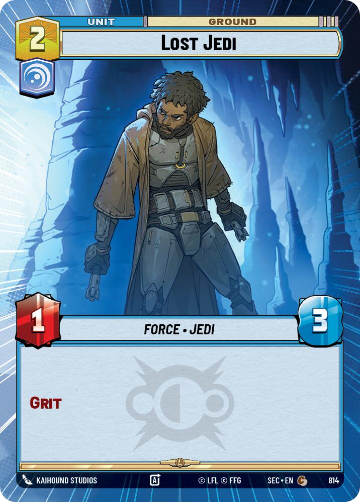 【SEC0814/EN】Lost Jedi (Hyperspace/Foil)
