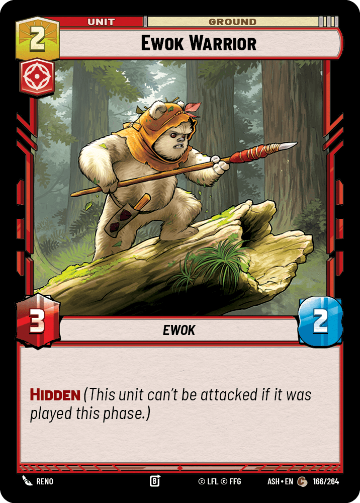 【ASH166/EN】Ewok Warrior