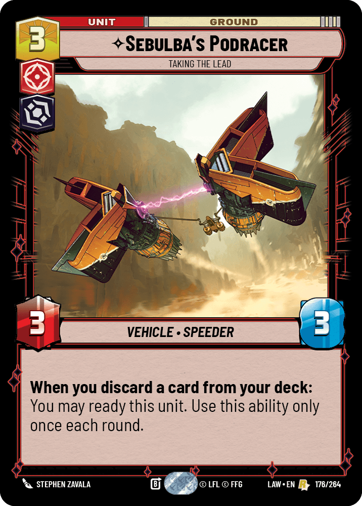 【LAW176/EN】Sebulba's Podracer - Taking the Lead
