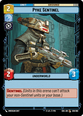 【傷あり特価】【SHD029/EN】Pyke Sentinel