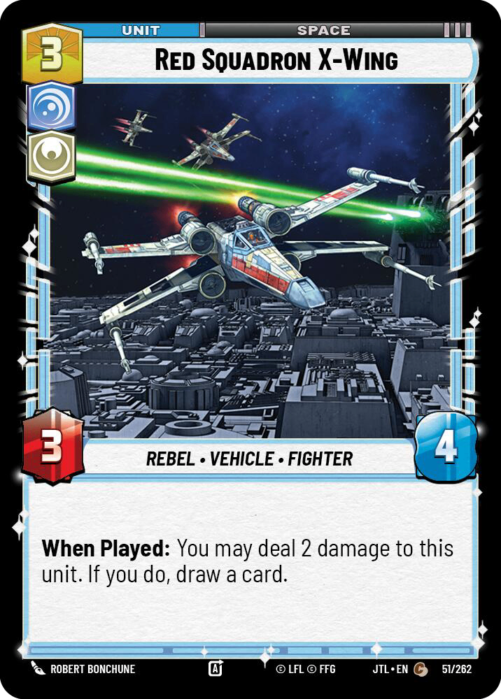 【JTL549/EN】Red Squadron X-Wing(Foil)