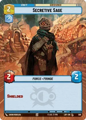 【LOF325/EN】Secretive Sage(Hyperspace)