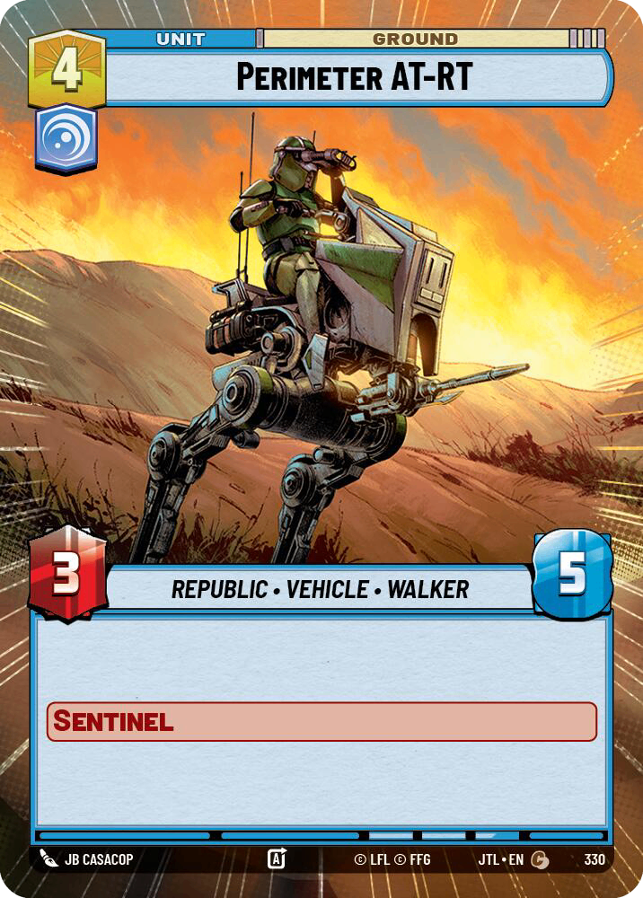 【JTL802/EN】Perimeter AT-RT (HYPERSPACE/FOIL)