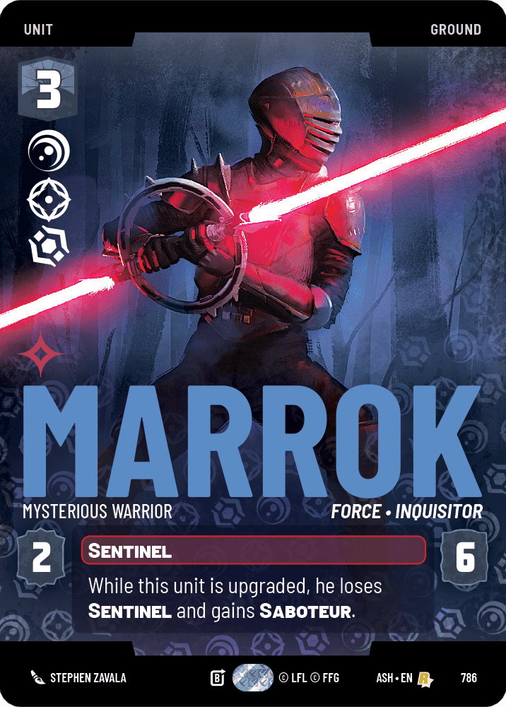 【ASH786/EN】Marrok - Mysterious Warrior (Prestige)