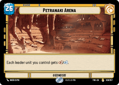 【傷あり特価】【TWI028/EN】Petranaki Arena