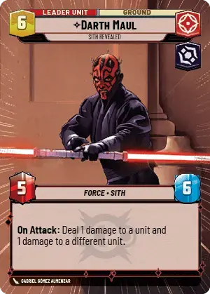 【LOF273/EN】Darth Maul - Sith Revealed(Hyperspace)