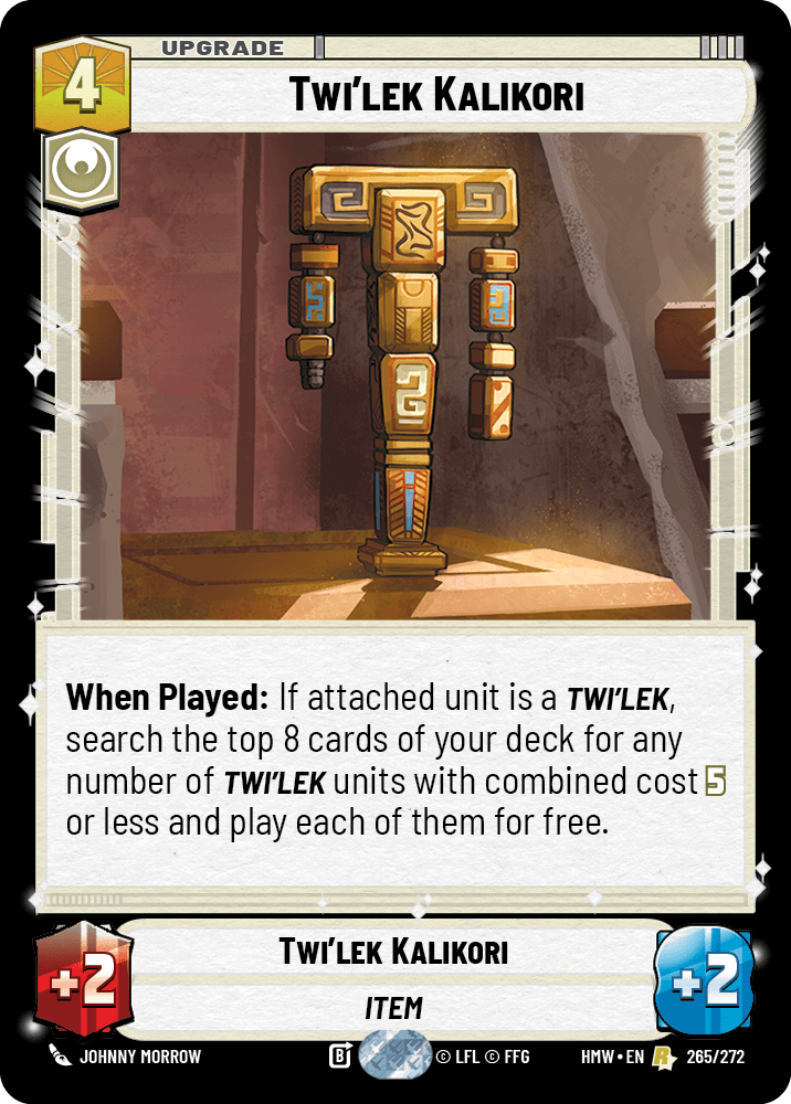 【HMW265/EN】Twi'lek Kalikori