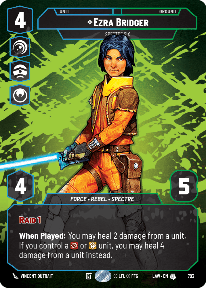 【LAW793/EN】Ezra Bridger - Spectre Six(Prestige)