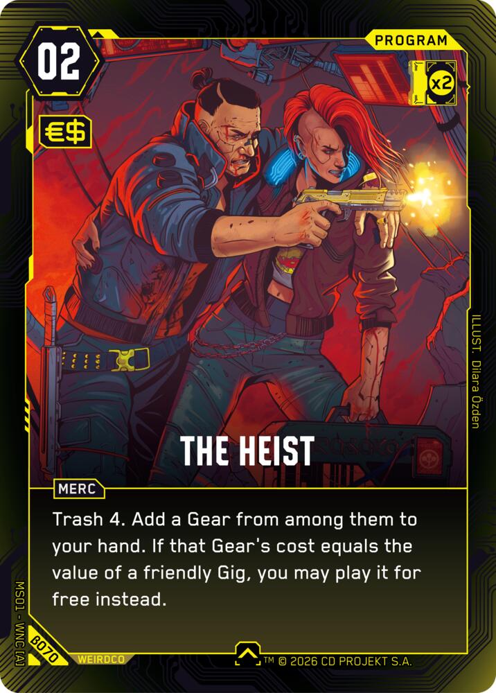 【WNCBβ070/EN】The Heist