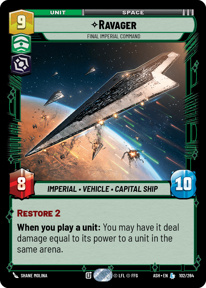 【ASH102/EN】Ravager - Final Imperial Command
