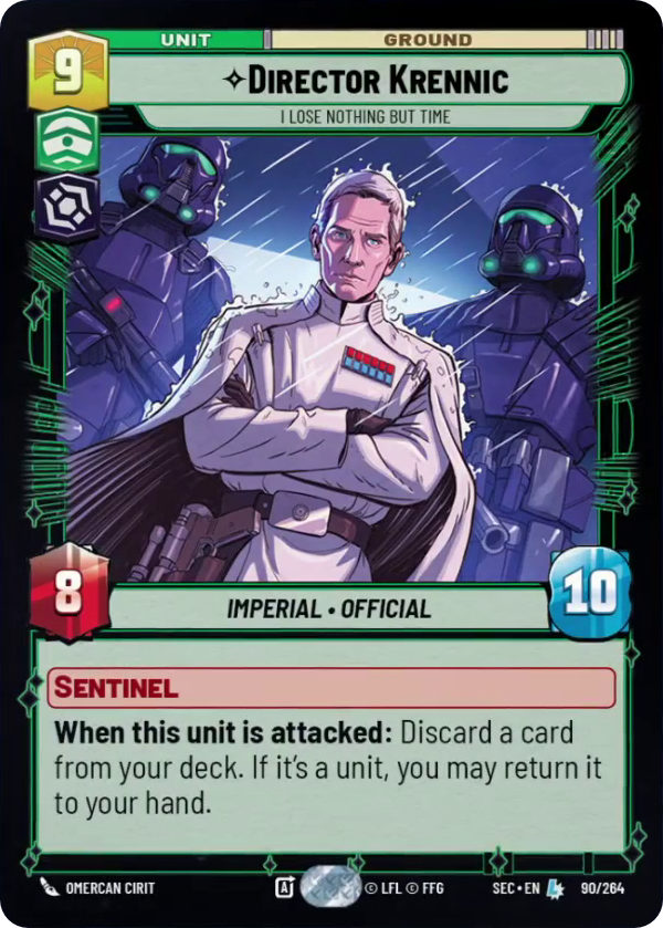 【SEC0090/EN】Director Krennic - I Lose Nothing But Time