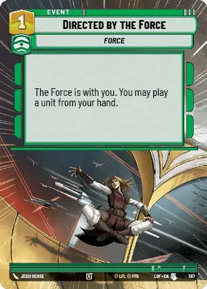 【LOF863/EN】Directed by the Force(Hyperspace/Foil)