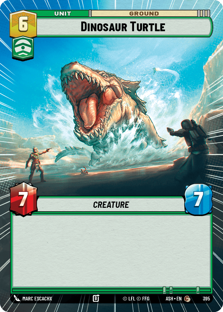 【ASH395/EN】Dinosaur Turtle (Hyperspace)