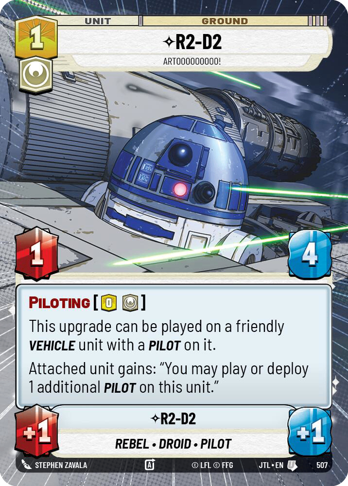 【JTL507/EN】R2-D2 - Artooooooooo! (Hyperspace)