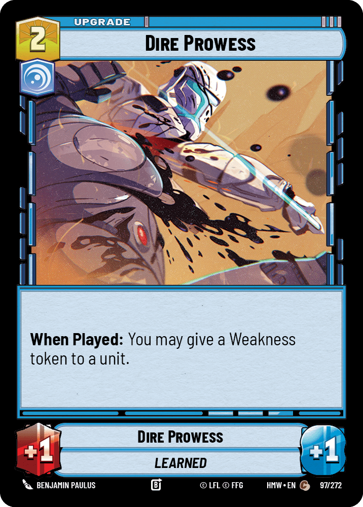 【HMW097/EN】Dire Prowess