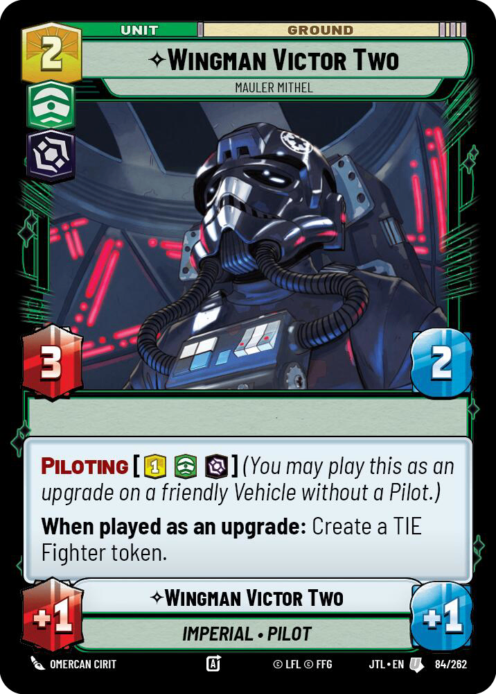 【JTL582/EN】Wingman Victor Two - Mauler Mithel(Foil)