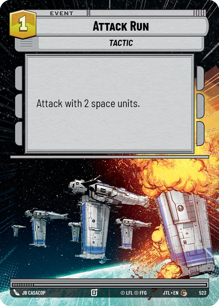 【JTL523/EN】Attack Run (Hyperspace)