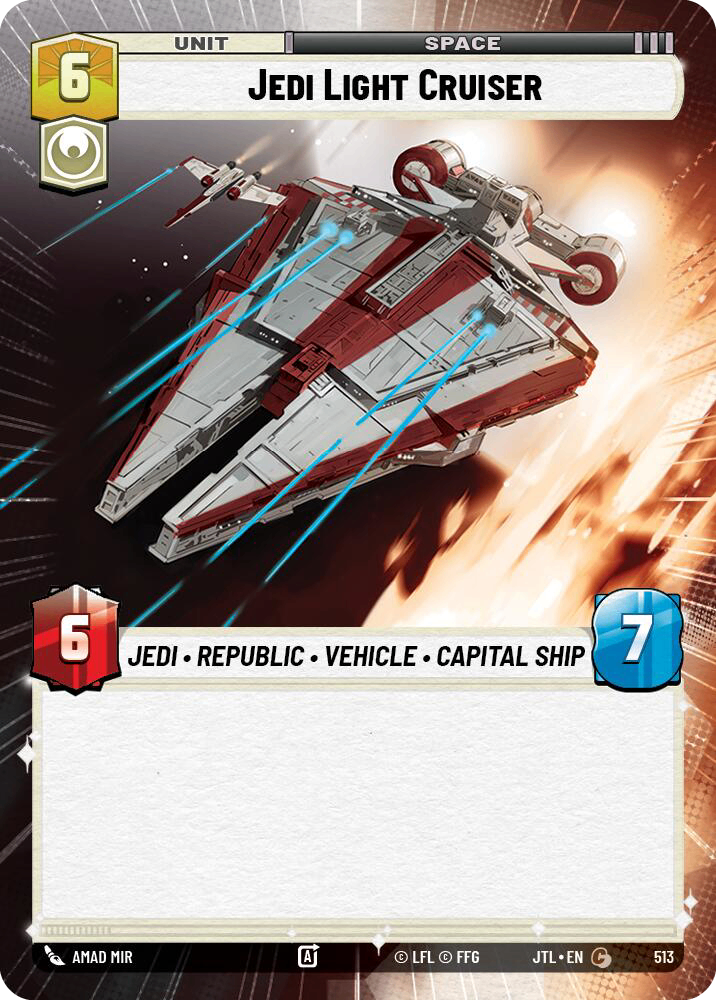 【JTL985/EN】Jedi Light Cruiser (HYPERSPACE/FOIL)