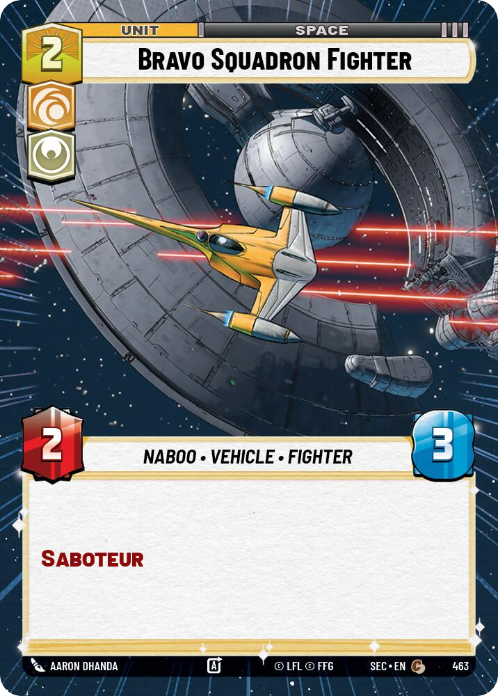 【SEC0463/EN】Bravo Squadron Fighter (Hyperspace)