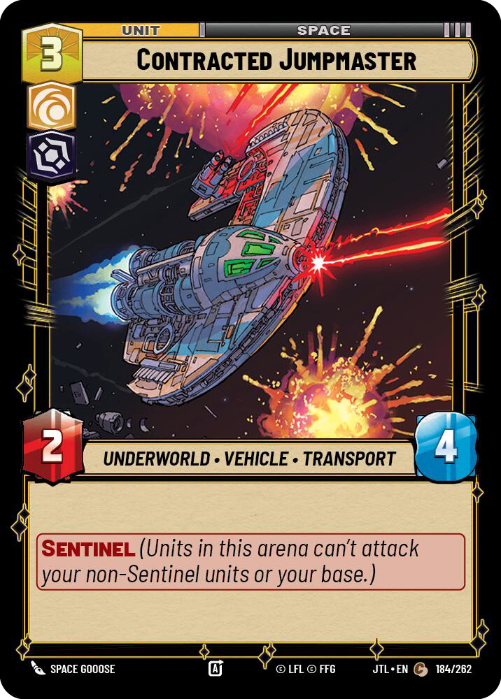 【JTL184/EN】Contracted Jumpmaster