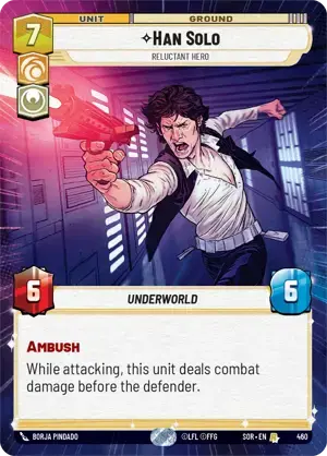 【SOR460/EN】Han Solo - Reluctant Hero (HYPERSPACE)