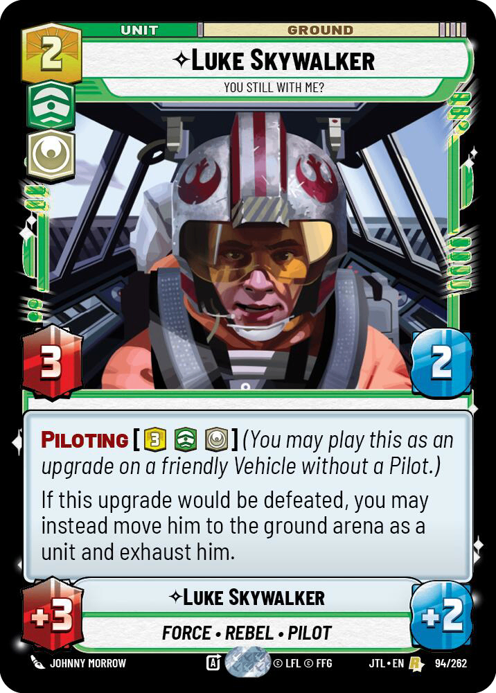 【JTL592/EN】Luke Skywalker - You Still With Me?(Foil)