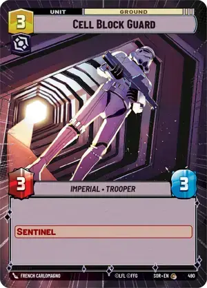 【SOR490/EN】Cell Block Guard (HYPERSPACE)