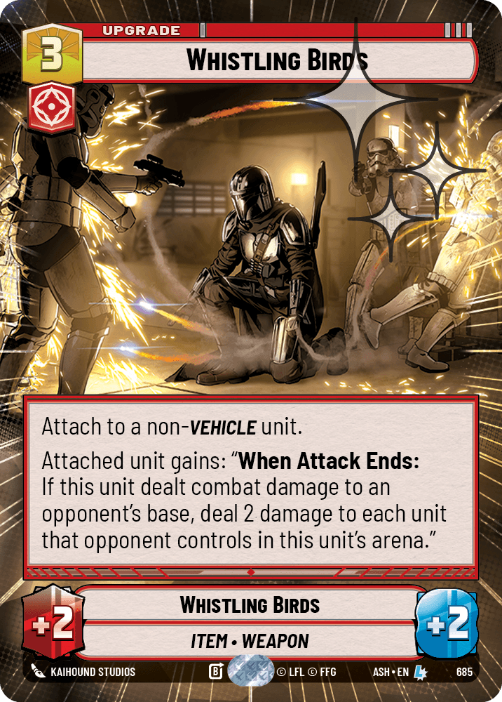 【ASH685/EN】Whistling Birds (Hyperspace/Foil)