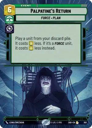【SHD363/EN】Palpatine's Return (HYPERSPACE)